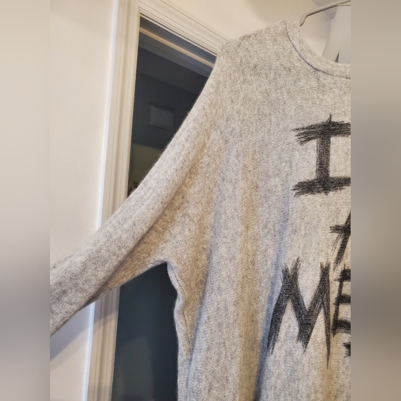 Lauren Moshi Hollis I'm A Mess Cashmere Sweater - Picture 3 of 12